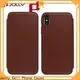 new flip phone case with id and credit pockets for iphone xs 1
