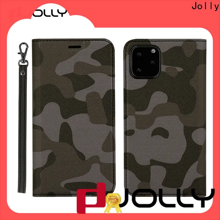 Jolly iphone 12 flip wallet case manufacturers for mobile phone 1