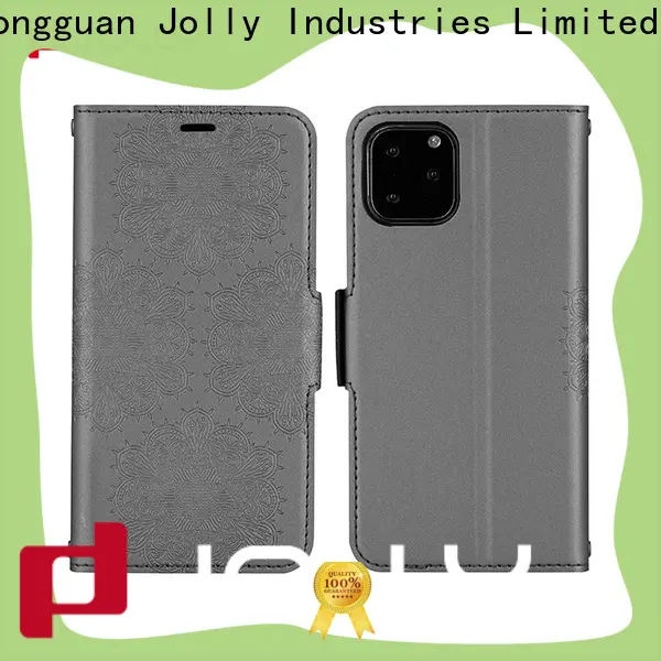 Jolly best note 9 flip wallet case supply for iphone 13 1