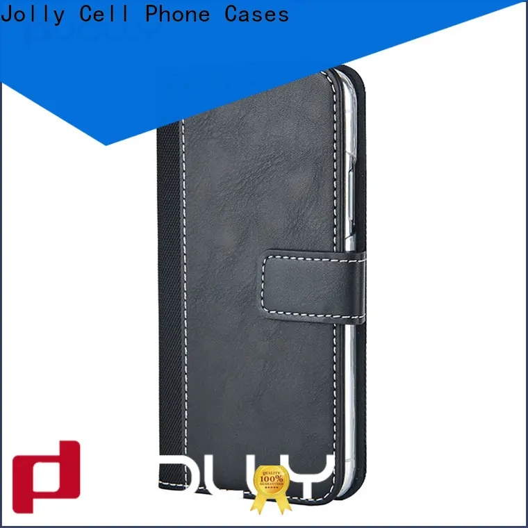 Jolly colored iphone 8 flip wallet case company for iphone 13 1