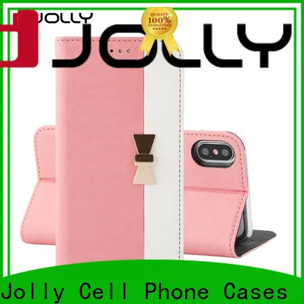 Jolly iphone 11 flip wallet case manufacturers for mobile phone 1