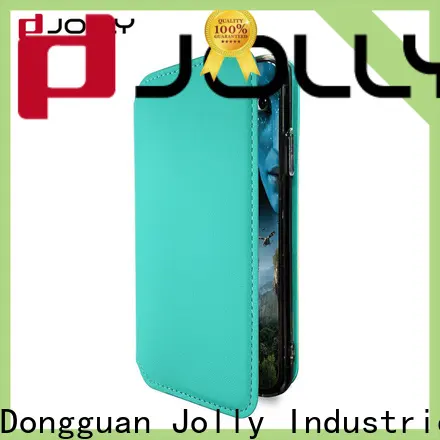 Jolly hot sale note 9 flip wallet case suppliers for mobile phone 1