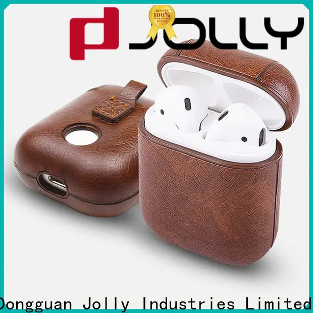 Jolly custom airpods pro leather case manufacturers for iphone xr 1