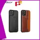 slim spliced two leather mobile back case for busniess for sale 1