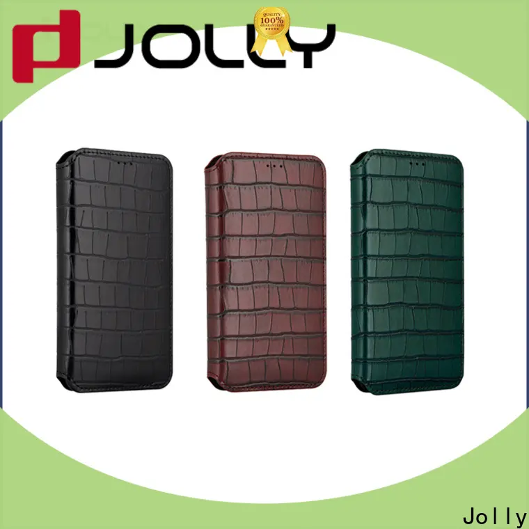 Jolly iphone xr flip wallet case suppliers for mobile phone 1