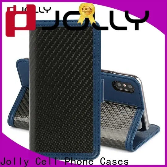 Jolly high-quality note 9 flip wallet case manufacturers for iphone xr 1