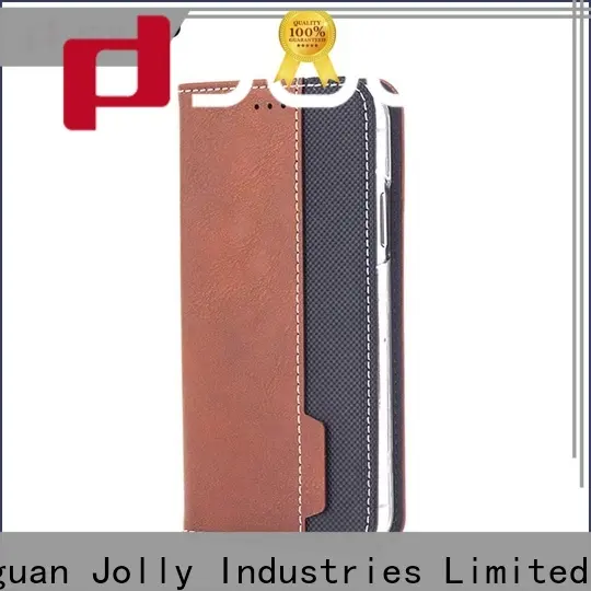 Jolly custom iphone 7 flip wallet case manufacturers for iphone xr 1