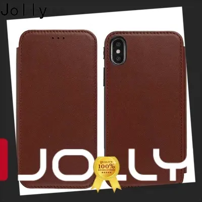 Jolly colored note 9 flip wallet case manufacturers for mobile phone 1