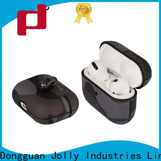 Jolly airpods pro leather case supply for iphone xr 1