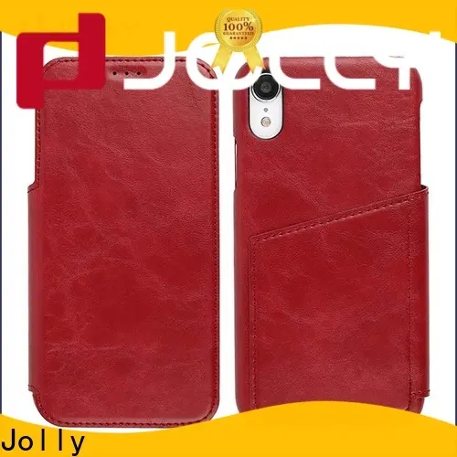 Jolly custom samsung flip wallet case factory for iphone 14 1