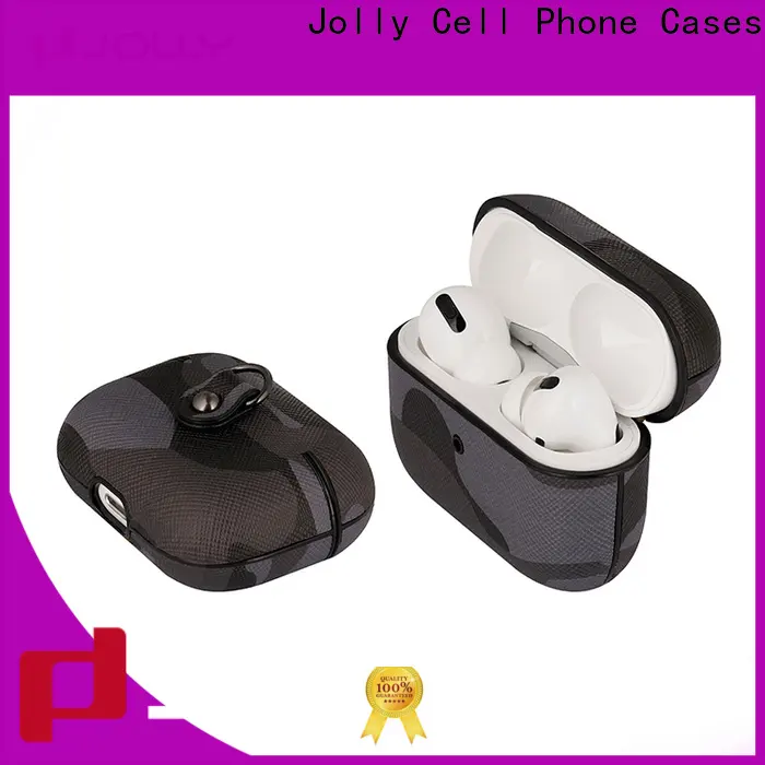 Jolly top leather air pod pro case company for iphone xr 1