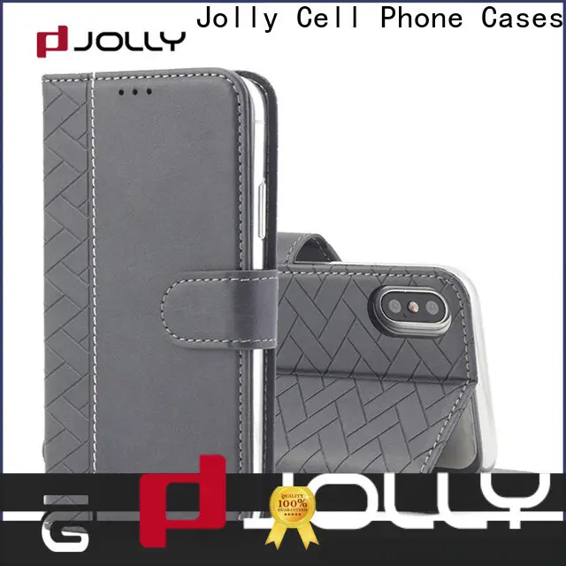 Jolly iphone 12 flip wallet case company for iphone 13 1