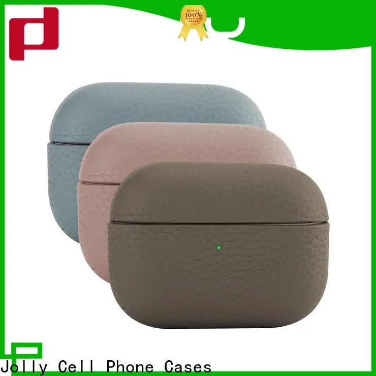 high-quality leather cover for airpods pro manufacturers for mobile phone 1