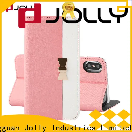 Jolly best iphone 12 pro flip wallet case supply for iphone 14 1