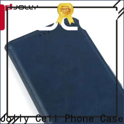 Jolly hot sale flip wallet case manufacturers for mobile phone 1