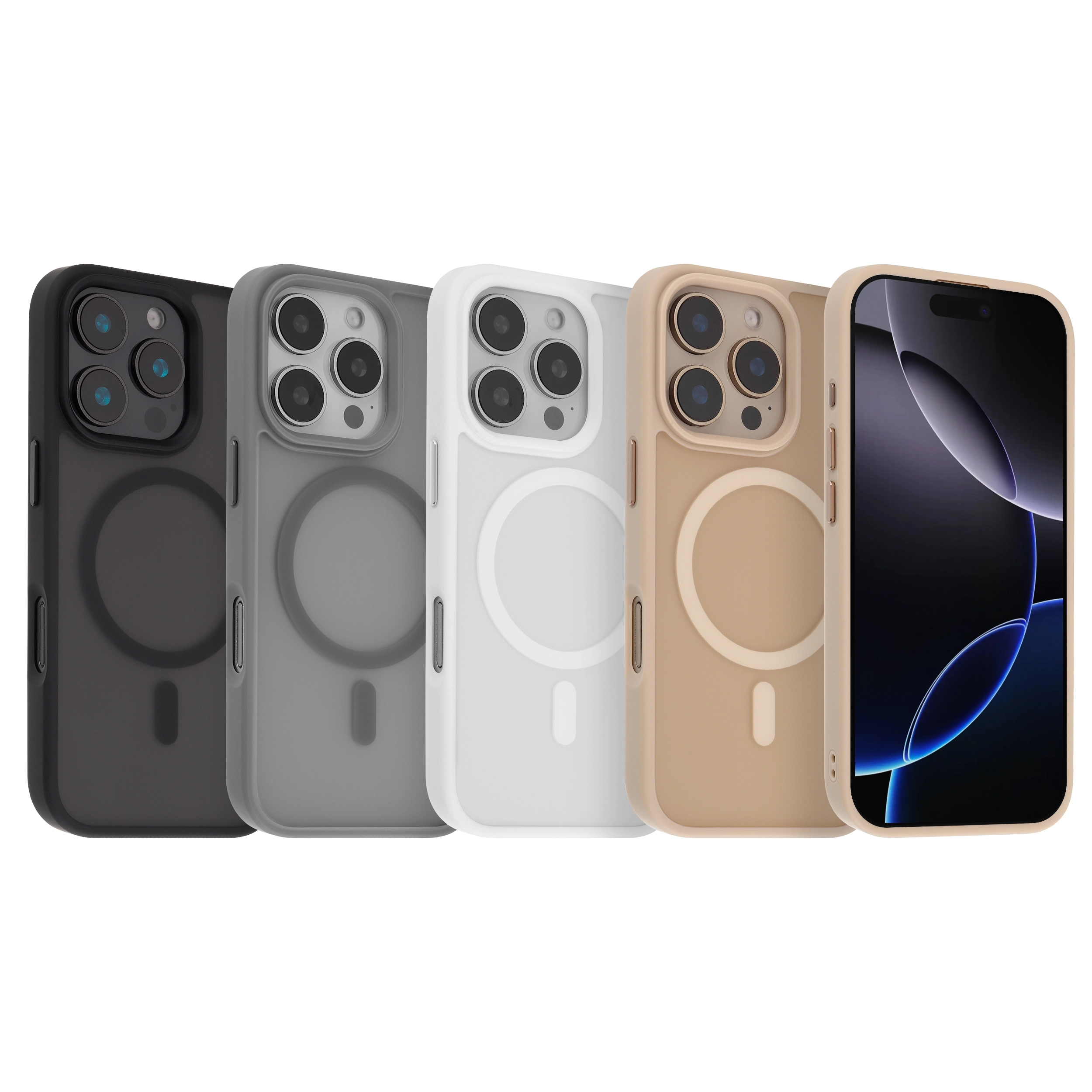 Soft Touch Frosty Case For iPhone 1