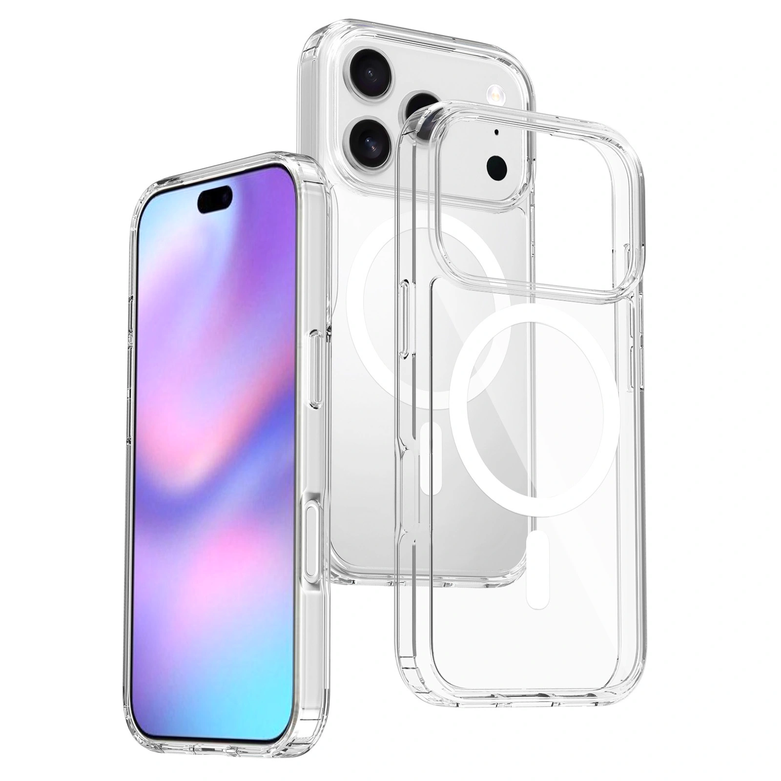Crystal Clear MagSafe Case For iPhone 17 Pro 1