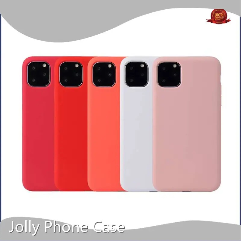 Jolly Phone Case Brown Silicone Phone Case Factory 1