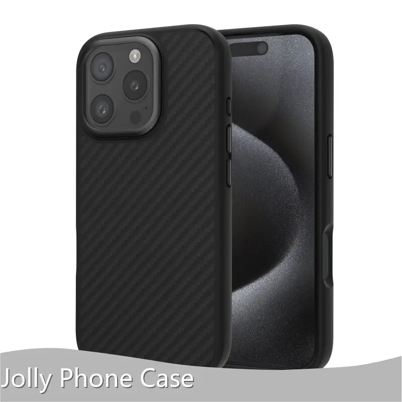 Long Lasting Magsafe Compatible Aramid Fibre Phone Case Series for Everyday Protection 1