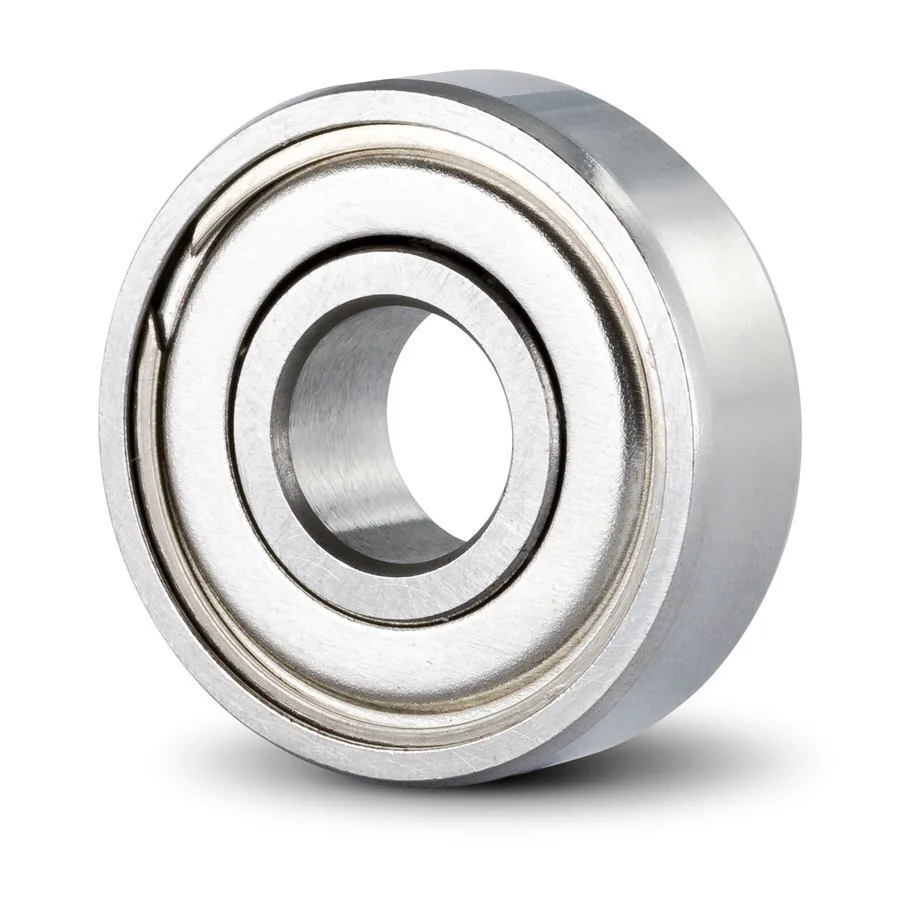 Miniature hybrid ball bearings - smooth run SS C 608 ZZ C3 8x22x7 mm (Material:AISI440, Si3N4 balls, Nylon cage, not lubricated)1 1