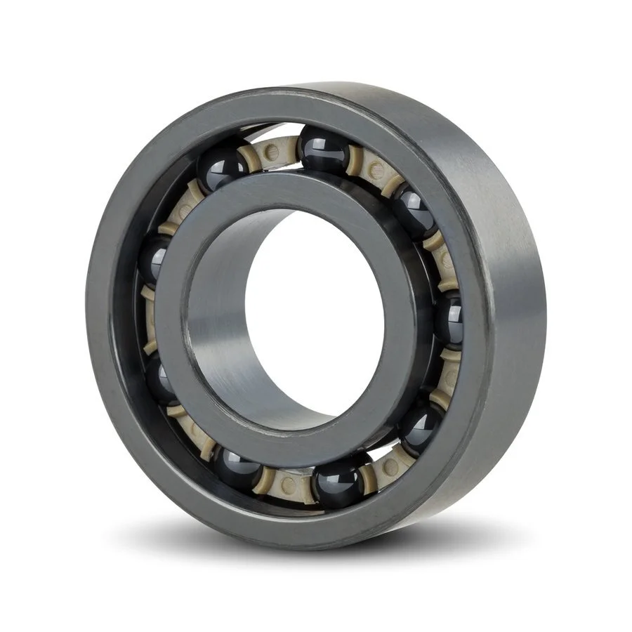 Full Ceramic Deep Groove Ball Bearing CE6000-Si3N4-PEEK open 10x26x8 mm 1