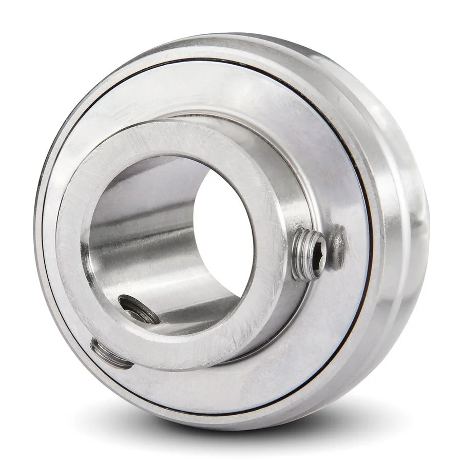 Stainless Steel Radial Insert Ball Bearing SS UC215 - Shaft: 75 mm 1