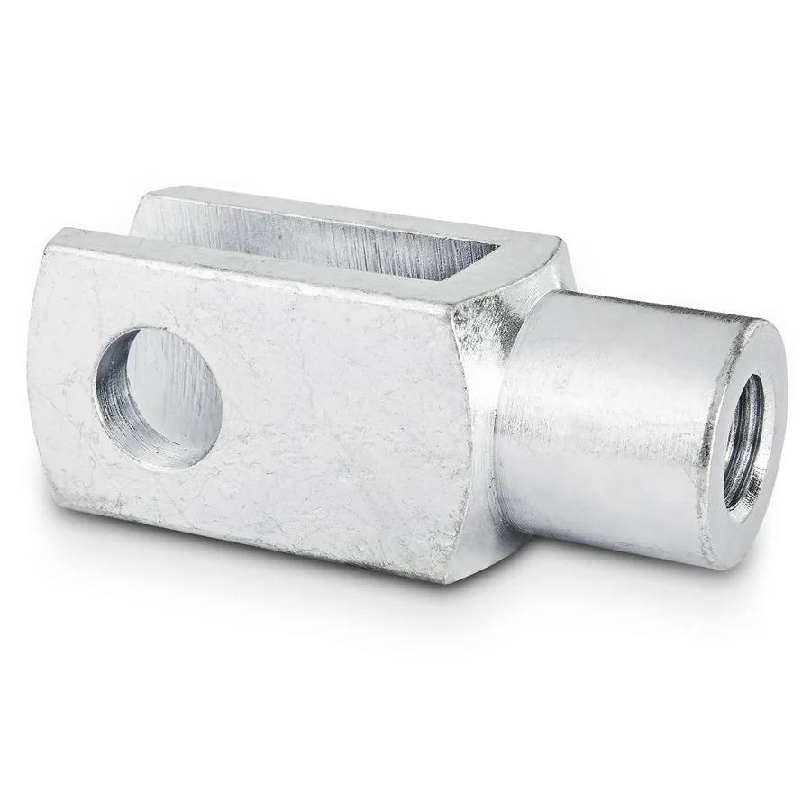 Clevis FK14X28FG with Fine Thread, without Pin / 14x28 mm 1