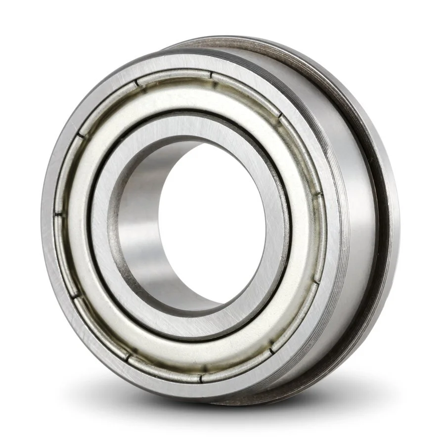 Deep Groove Ball Bearing with a Flanged Outer Ring F 6003 ZZ / F6003 ZZ 17x35x10 mm 1