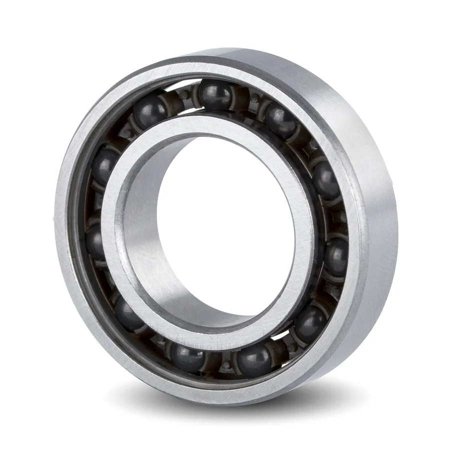 Ceramics / Hybrid Stainless Steel Deep Groove Ball Bearing SS C 6901 TN open / SS C 61901 TN open dry 12x24x6 mm 1