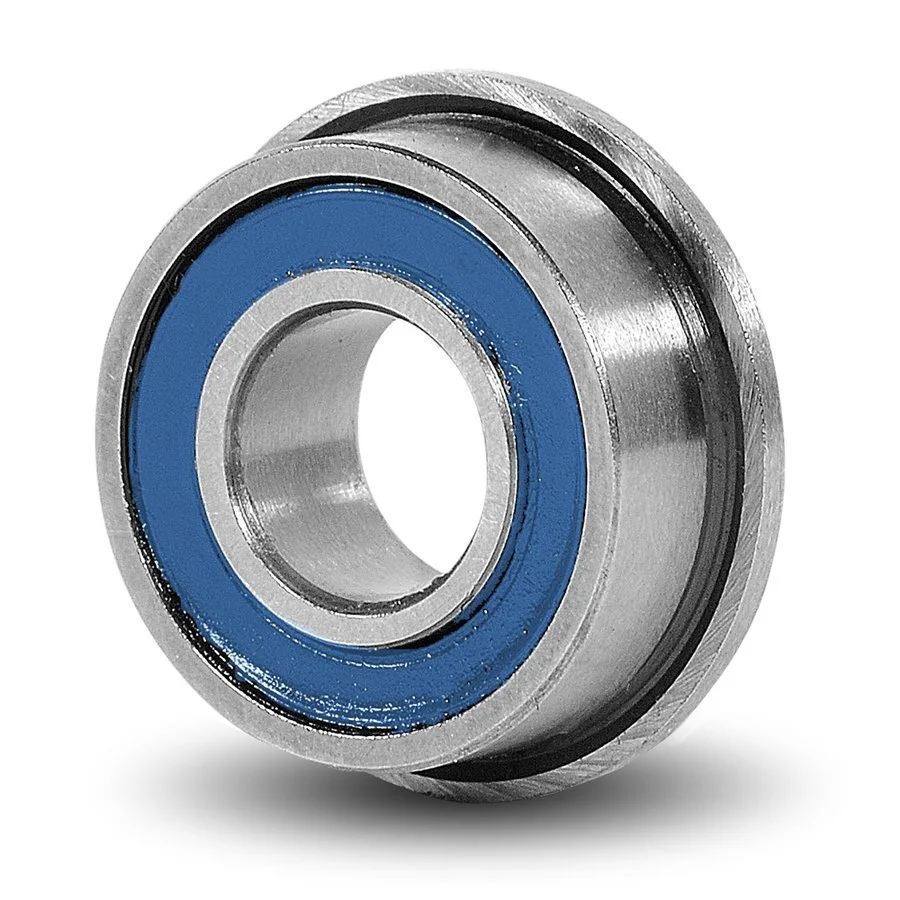 Stainless Steel Miniature Flanged Ball Bearing SS MF 63 2RS / SS MF63 2RS 3x6x2.5 mm 1