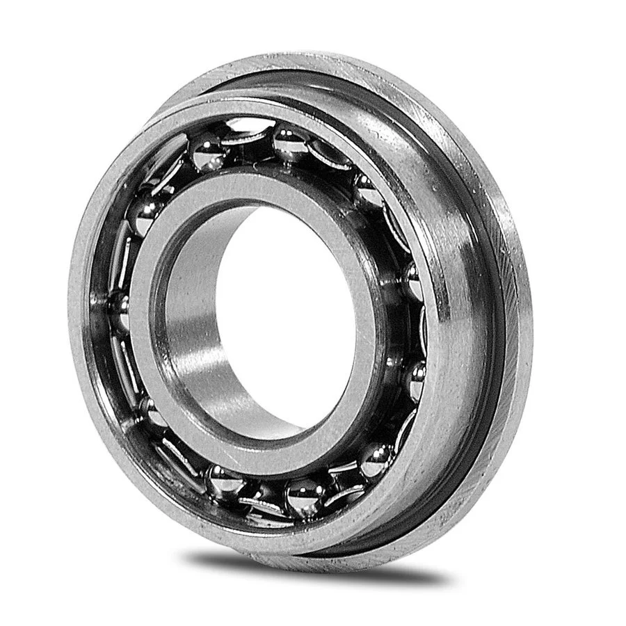 Stainless Steel Miniature Flanged Ball Bearing SS MF 128 W2.5 open / SS MF128 W2.5 open 8x12x2.5 mm 1
