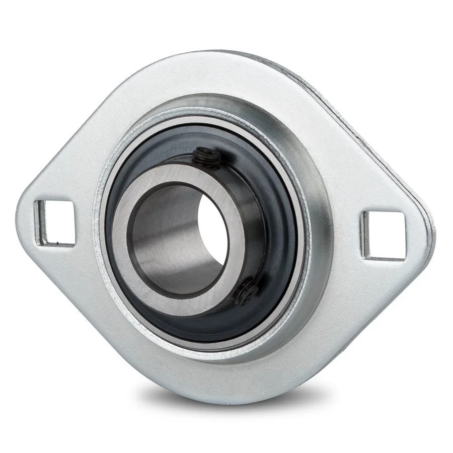 Sheet Steel Flange Bearing / Flange Housing Unit UCPFL206 - Shaft: 30 mm 1