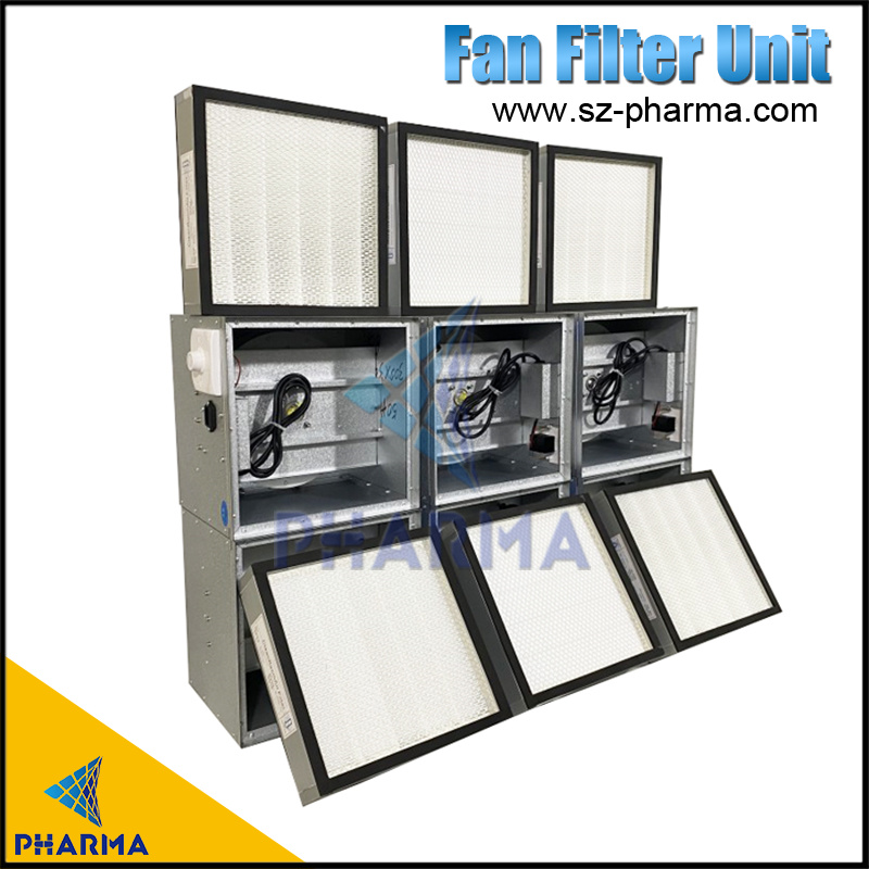 Modular Clean Room With Side-mounted Fan Filter Unit | Pharma