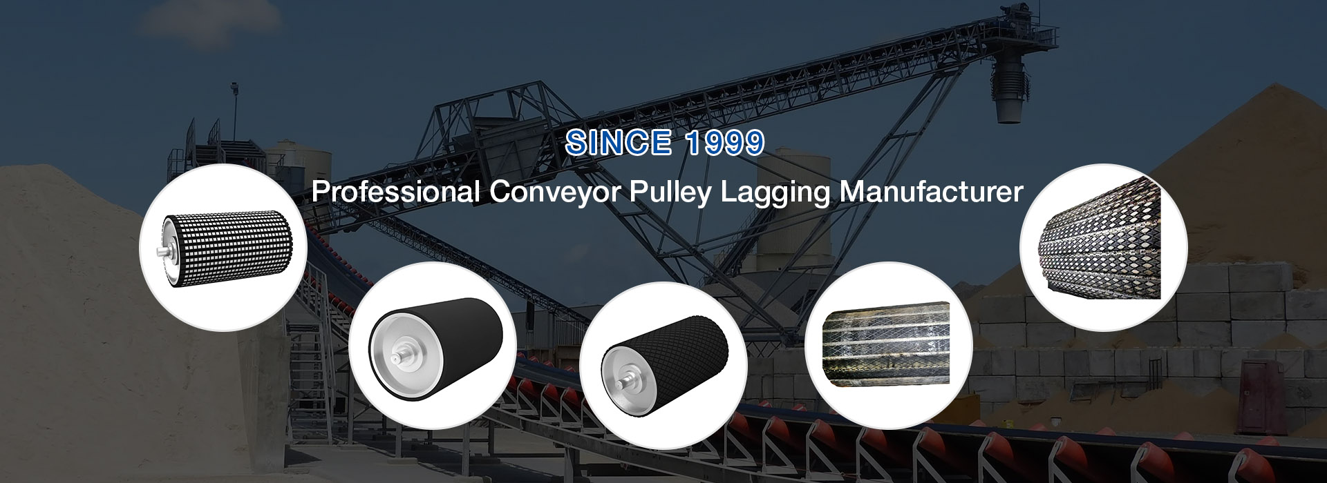 С 1999
Производитель футеровки конвейерных барабанов