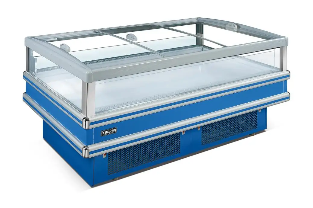 Commercail супермаркет аралының мұздатқышы балмұздақ пен мұздатылған етке арналған тоңазытқыш қондырғысы 1