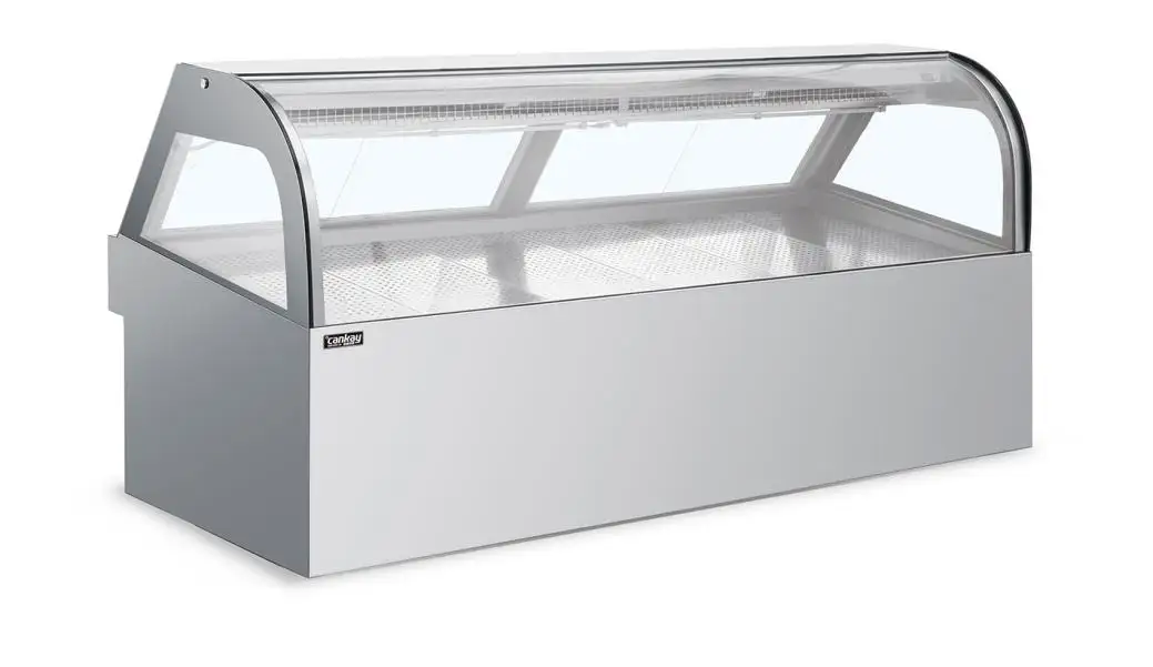 Static Cooling Showcase For Cooked Food And Beef And Cold Dishes And Pickled Dishes And Salmon 1