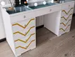Yifan Furniture Metal Vanity Table Directly Sale 3