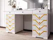 Yifan Furniture Metal Vanity Table Directly Sale 6