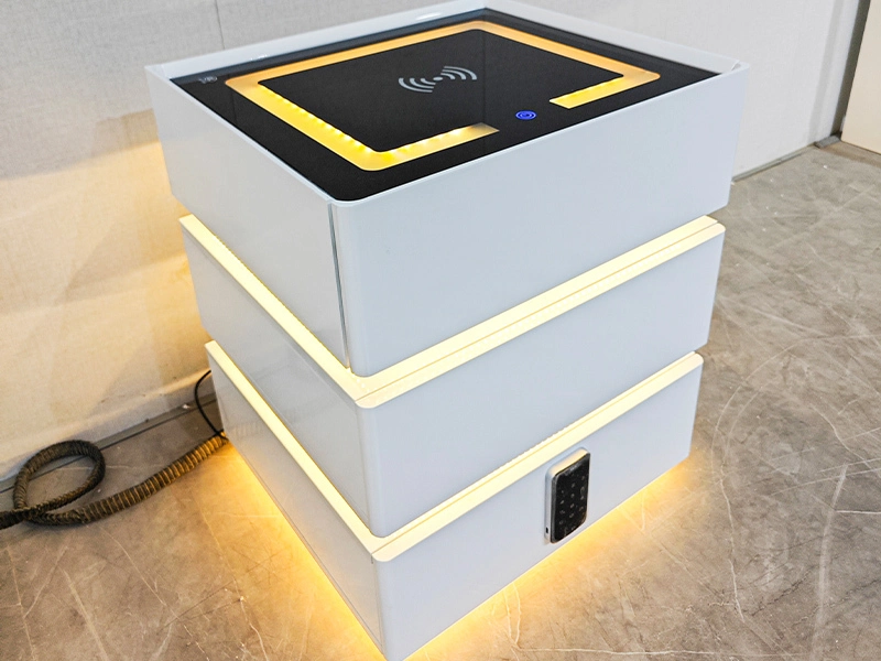 3 tiroir commode de fer simple simple panneau mdf brillant haut brillant 1
