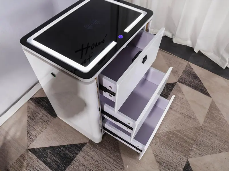 Bedside Table Black Bedside Table with Good Price 3