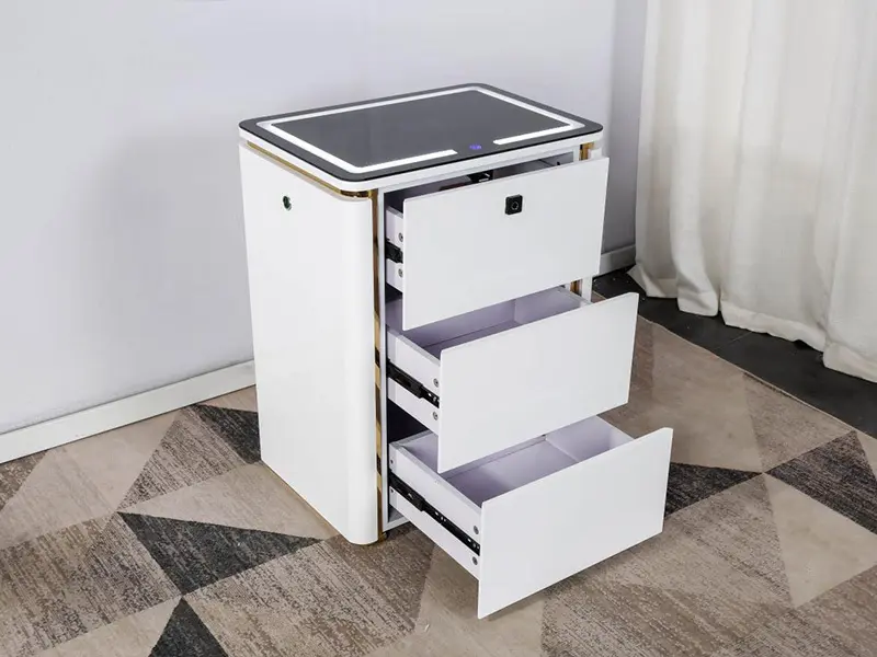 Bedside Table Black Bedside Table with Good Price 5