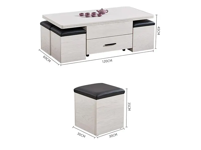 4 Seater Dining Table Products Wholesale - Yifan Furniture 6