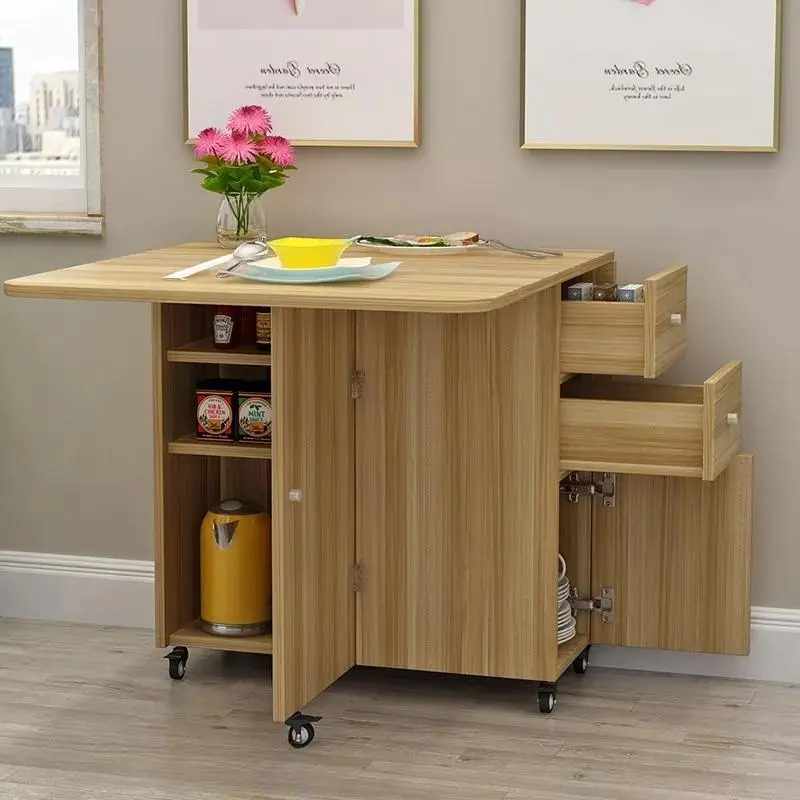 Factory customized folding dining table, different specifications of furniture for kitchen use 1