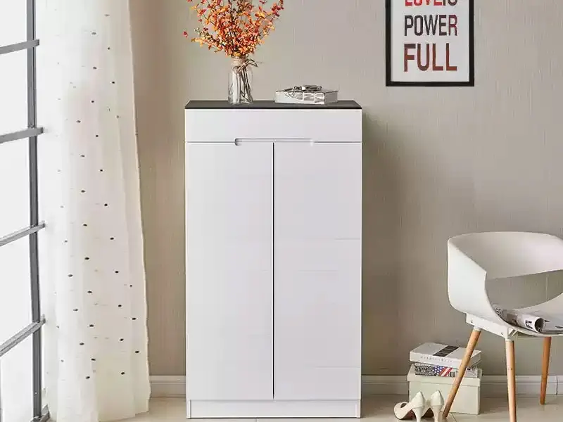Solid Wood Shoe Cabinet Products Wholesale - Yifan Furniture 5