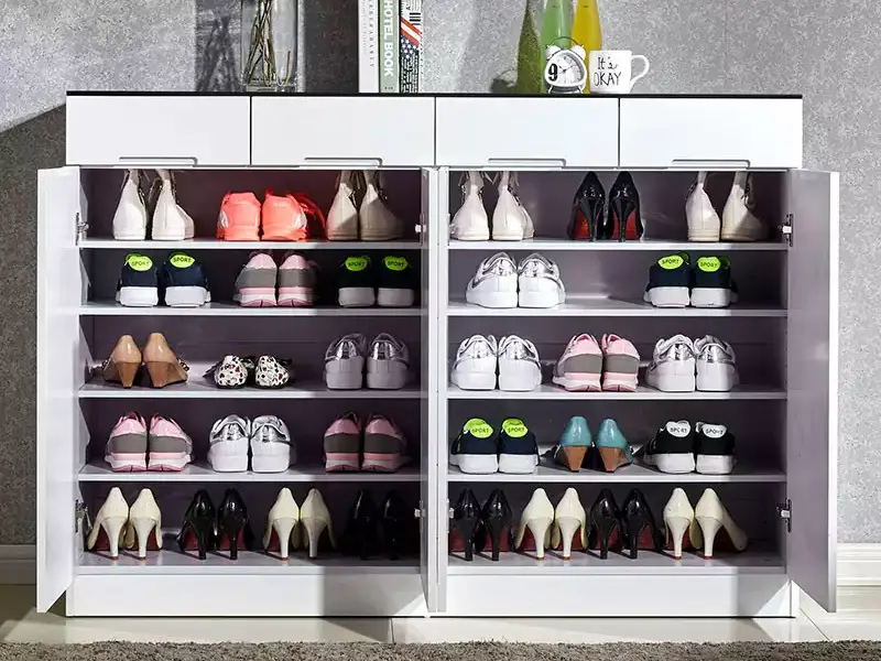 Solid Wood Shoe Cabinet Products Wholesale - Yifan Furniture 8