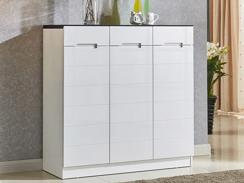 Solid Wood Shoe Cabinet Products Wholesale - Yifan Furniture 9
