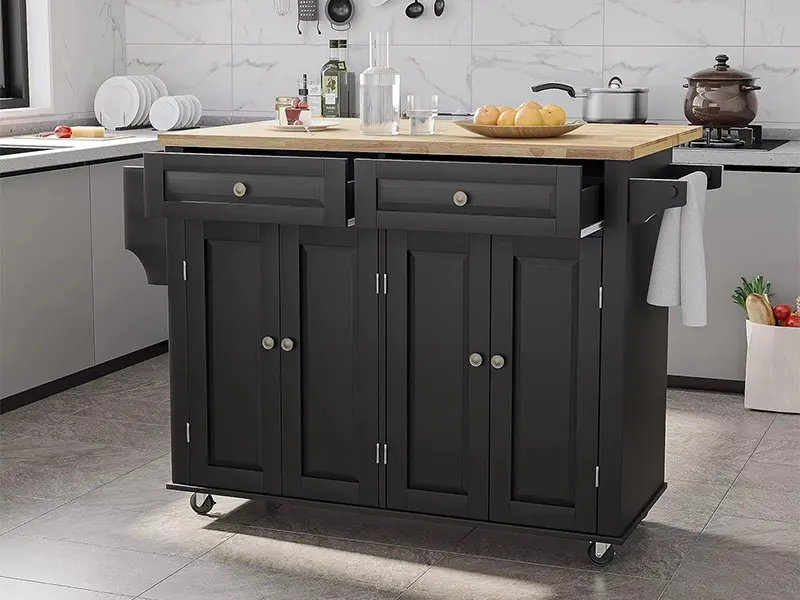 Durable Solid Wood Side Cabinet Company 3