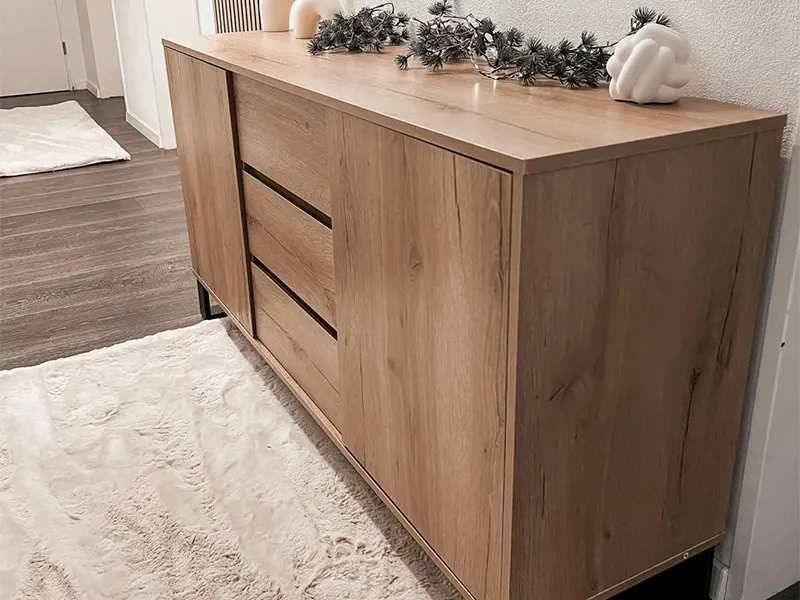 Small Side Cabinet with Doors by Yifan Furniture 5