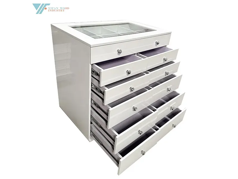Yifan Furniture Oak Chest of Drawers Factory 3
