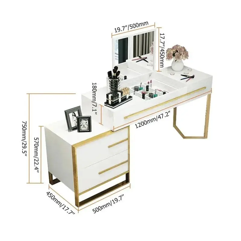 Vanity Table Metal Products Wholesale - Yifan Furniture 3